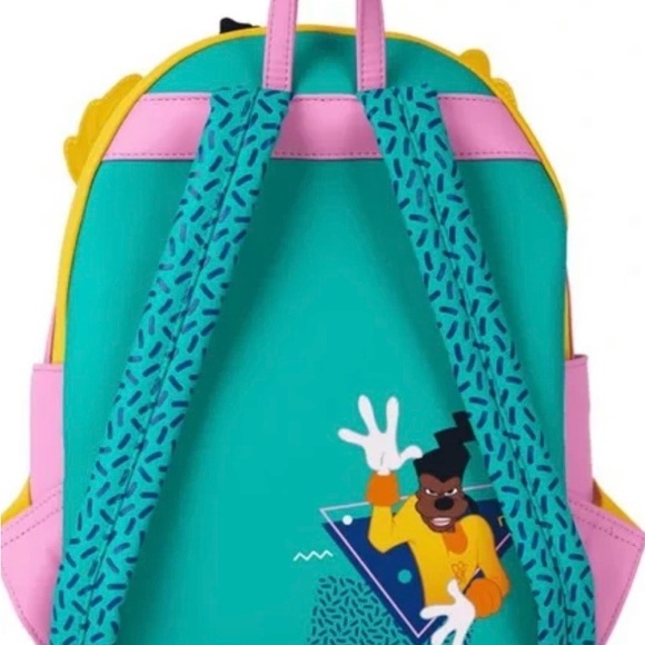 Loungefly Disney A Goofy Movie 30th Anniversary Mini Backpack NWT - Picture 4 of 7
